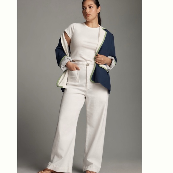 NWT Anthropologie Maeve Colorblock Blazer size S - Picture 7 of 15